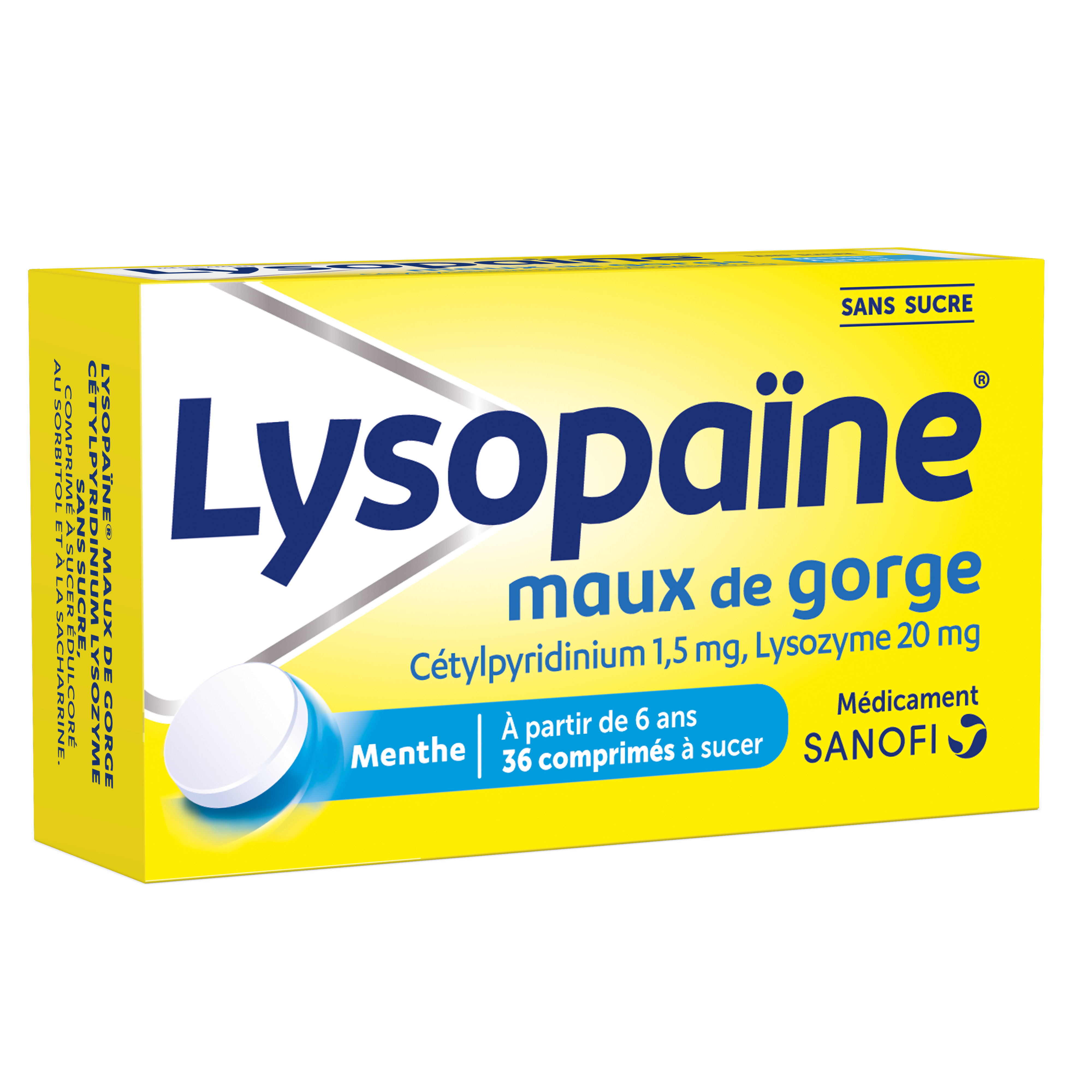 image Lysopaïne Maux de Gorge